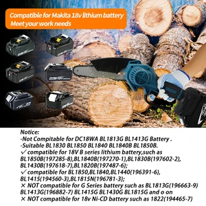 منشار محمول صغير لماكيتا 18 فولت نجارة كهربائية صغيرة محمولة 6 أعلى 8 مبيعات منشار كهربائي - No4