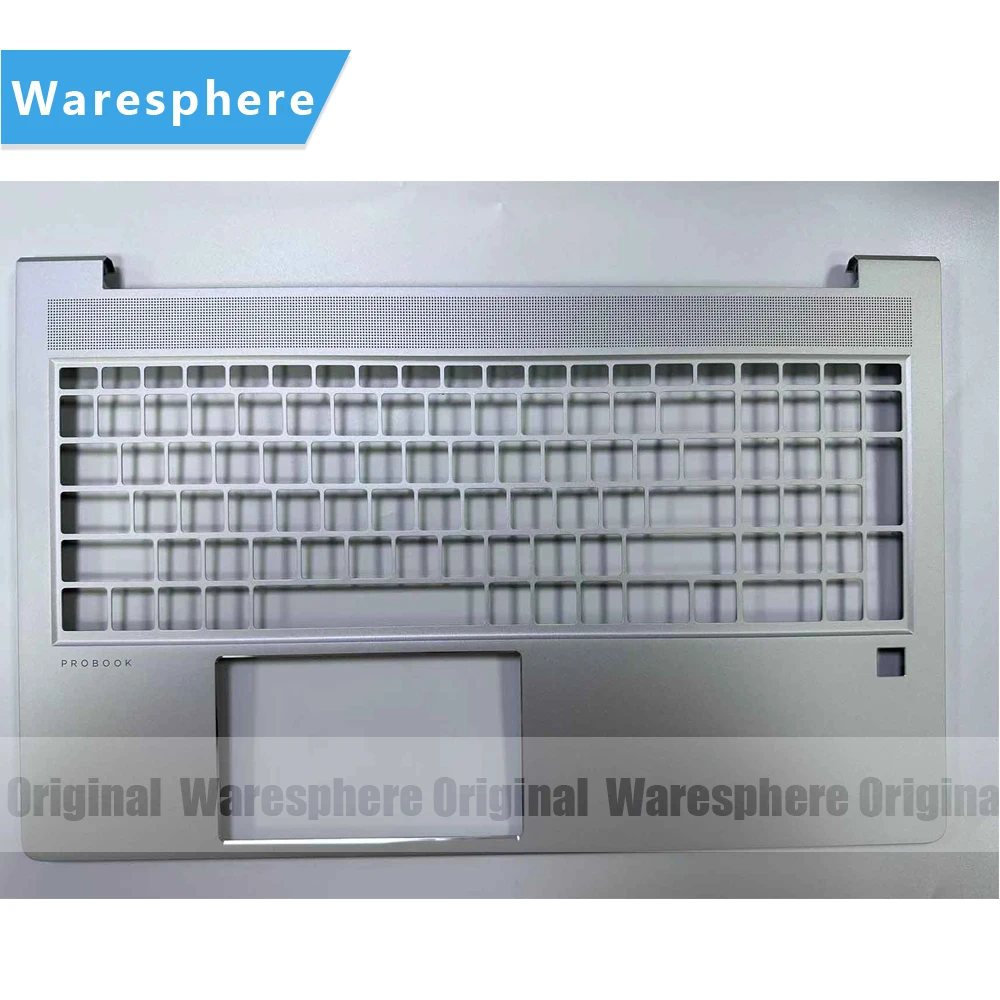 

New Original for ProBook 450 G10 top Cover Upper Case Palmrest with Fingerprint Hole with SIM 4BX8TTATP80 Silver