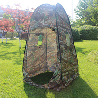 Outdoor Pop-up Tent Camouflage Camping Shower Bathroom Toilet Privacy Cloakroom Storage Unique Mobile Folding Tent