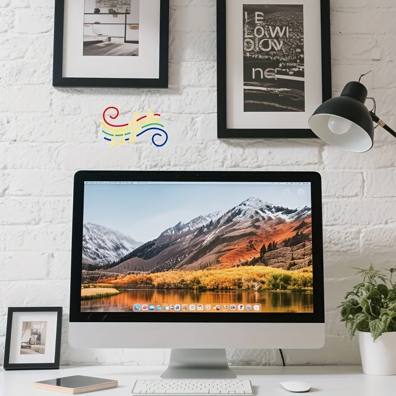 ملاحظة موسيقية LED النيون الموسيقى ضوء النيون USB بالطاقة عكس الضوء لشريط غرفة نوم حفلة رجل الكهف حفلة عيد ميلاد جدار ديكور هدية