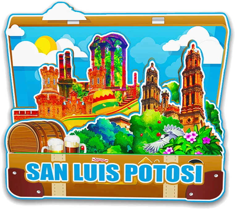 مغناطيس ديكور لـ Cuernavaca Taxco Xcaret Tijuana San Luis Potosi Mexico City Landmark تذكارية للسفر