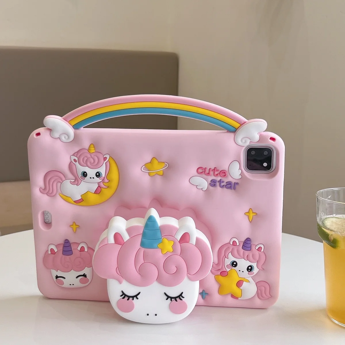 

Child Case For IPad 10th Generation A16 Pro11 Cartoon Silicone Case for IPad Air 1 2 3 4 5 iPad Mini 6 7 Protective Case Funda