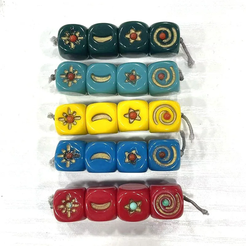 

Стильные тибетские аксессуары, стеклянный браслет из шерпа с луной и Буддой, поясной верх, бусины сзади, облако