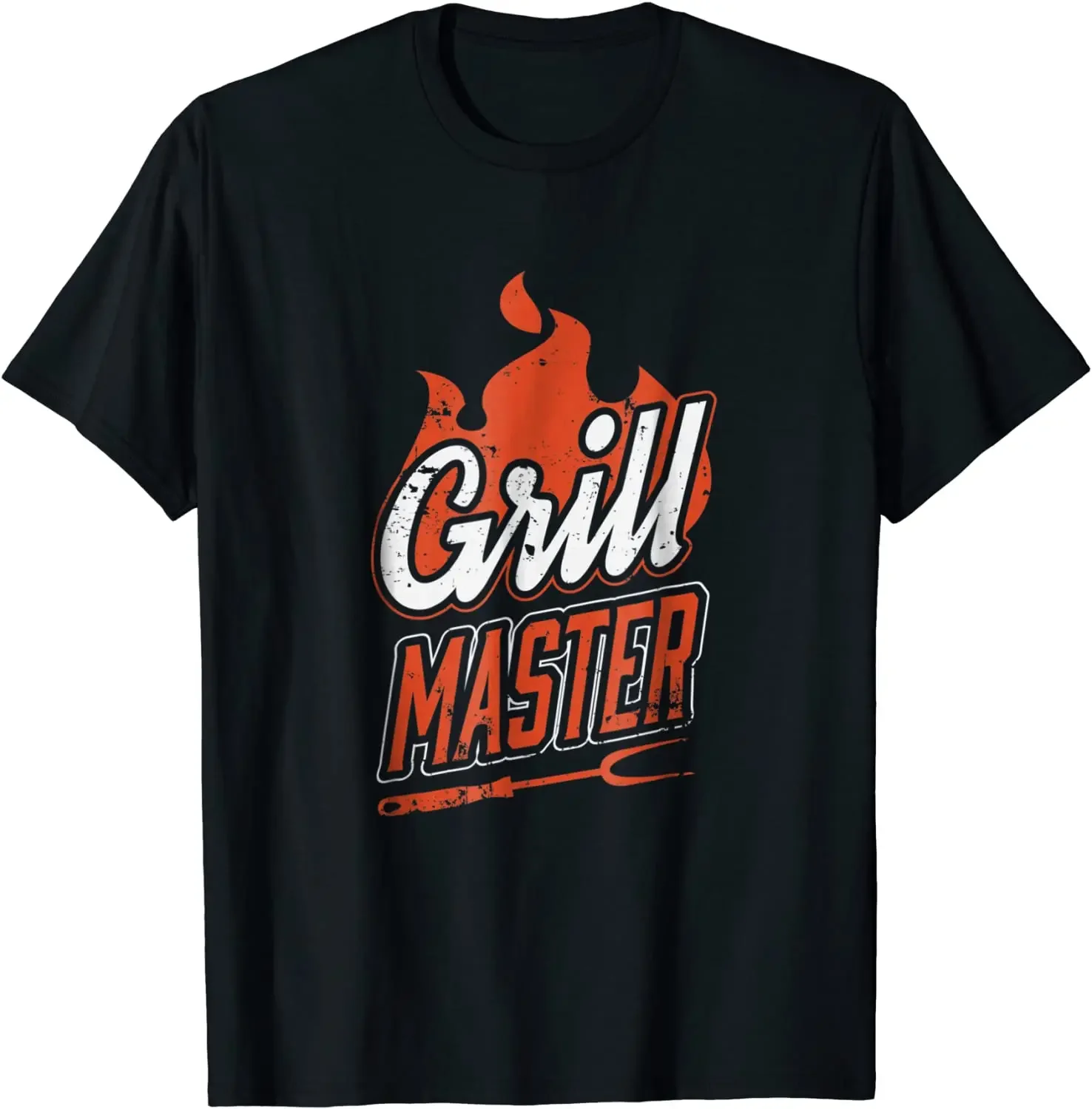 Grill Master Funny BBQ T-Shirt Chef Cook Dad Gift T Shirt T Shirt Cute Cotton Leisure Group Men