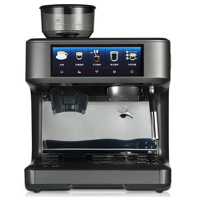 

Coffee machine Semi-automatic Italian pressure transformer extraction and grinding bean all-in-one machine