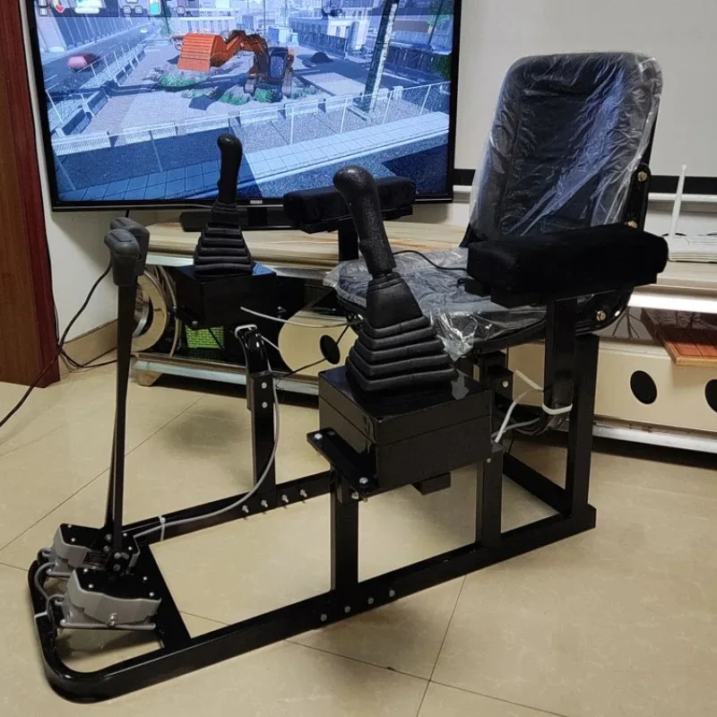 

【Best-selling】Seat Armrest Excavator Handle Driving Simulator School Learning Machine Grabbing Wood Training Teaching