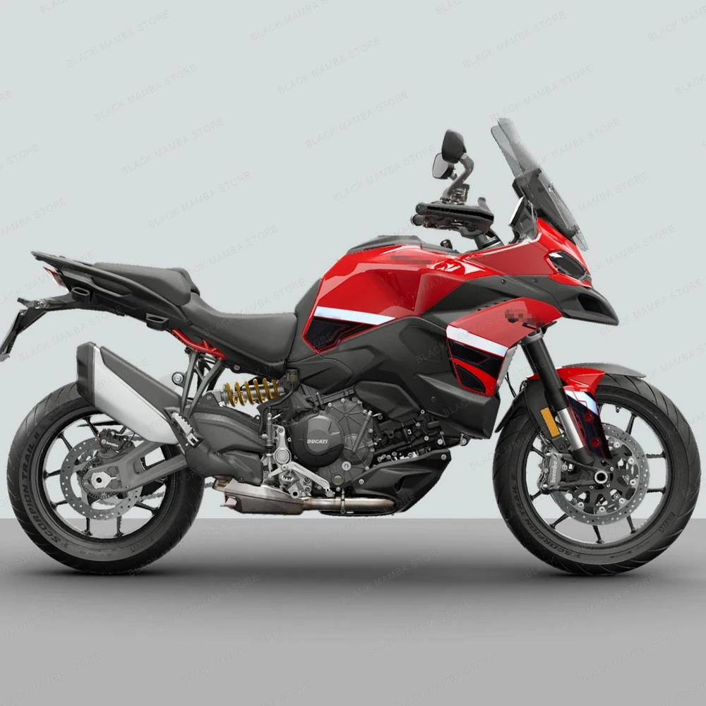 ملحقات الدراجة النارية Multistrada V2 V2s ثلاثية الأبعاد من راتنجات الايبوكسي ملصق حماية لـ Ducati Multistrada V2 V2s 2025