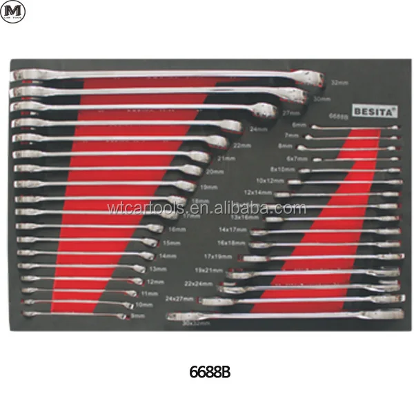 Garagem Tool Set com 8 gavetas, Tool Trolley para fixação flexível automática, 400PCs