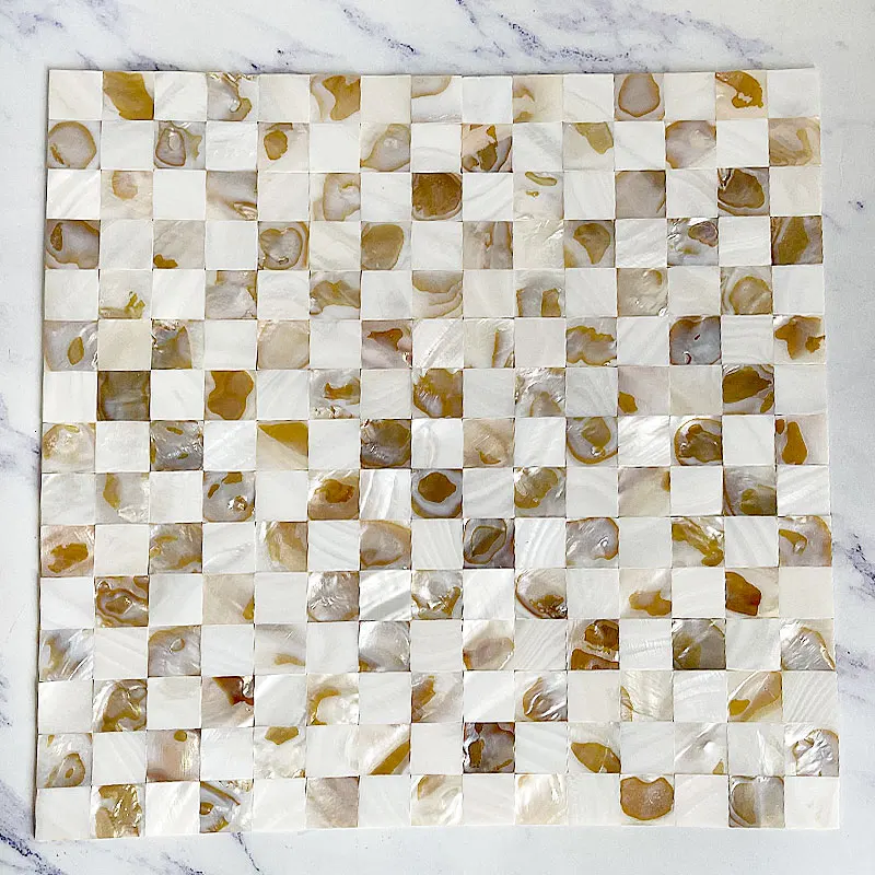 shell mosaic mother of pearl natural kitchen backsplash wallpaper tile bathroom background shower decorative wall tiles sheet