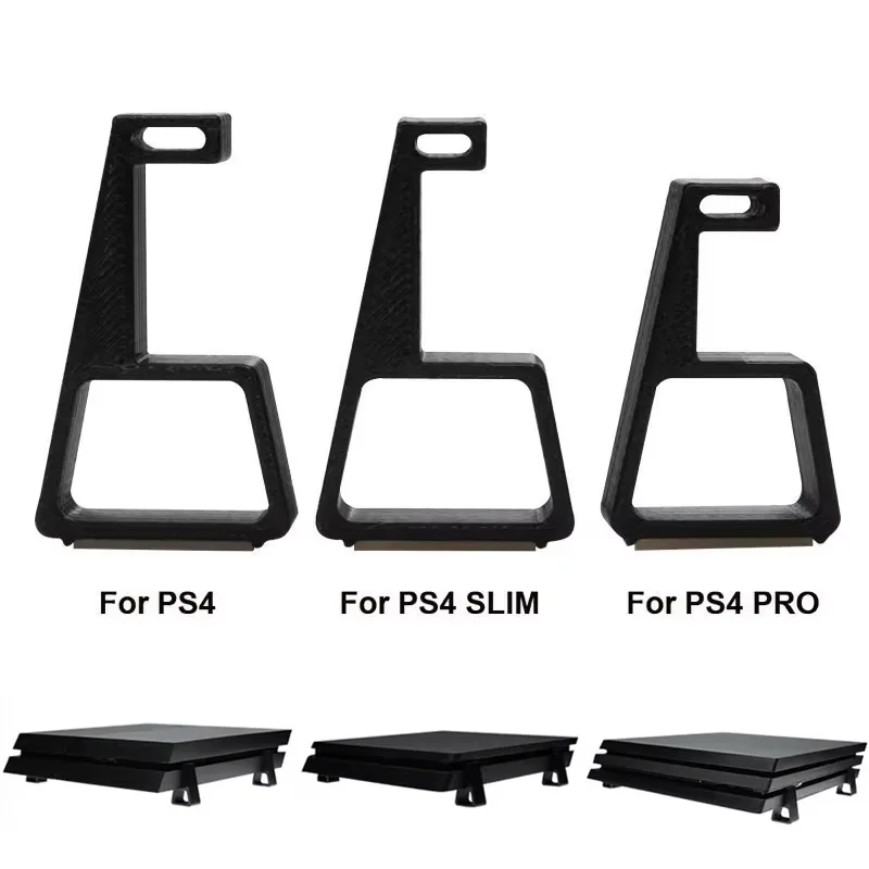 Soporte Horizontal de Refrigeración, 4 Piezas, Soporte Elevador para Consola de Juegos, Accesorios para Consola PS4 Slim Pro, Base Antideslizante