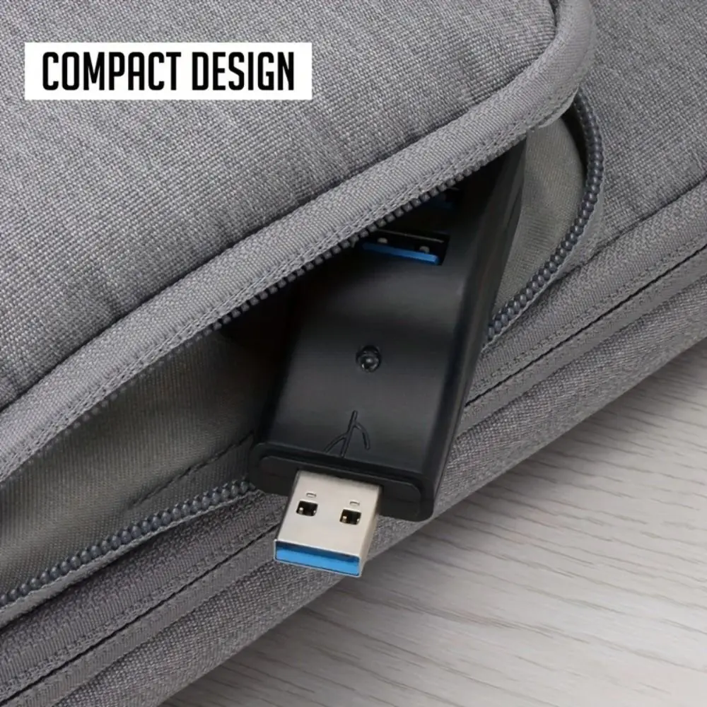 High Speed 4 Ports USB 3.0 HUB Mini Size U Disk Reading USB-C Adapter Adapter Accessory High Speed Reader Laptop Use