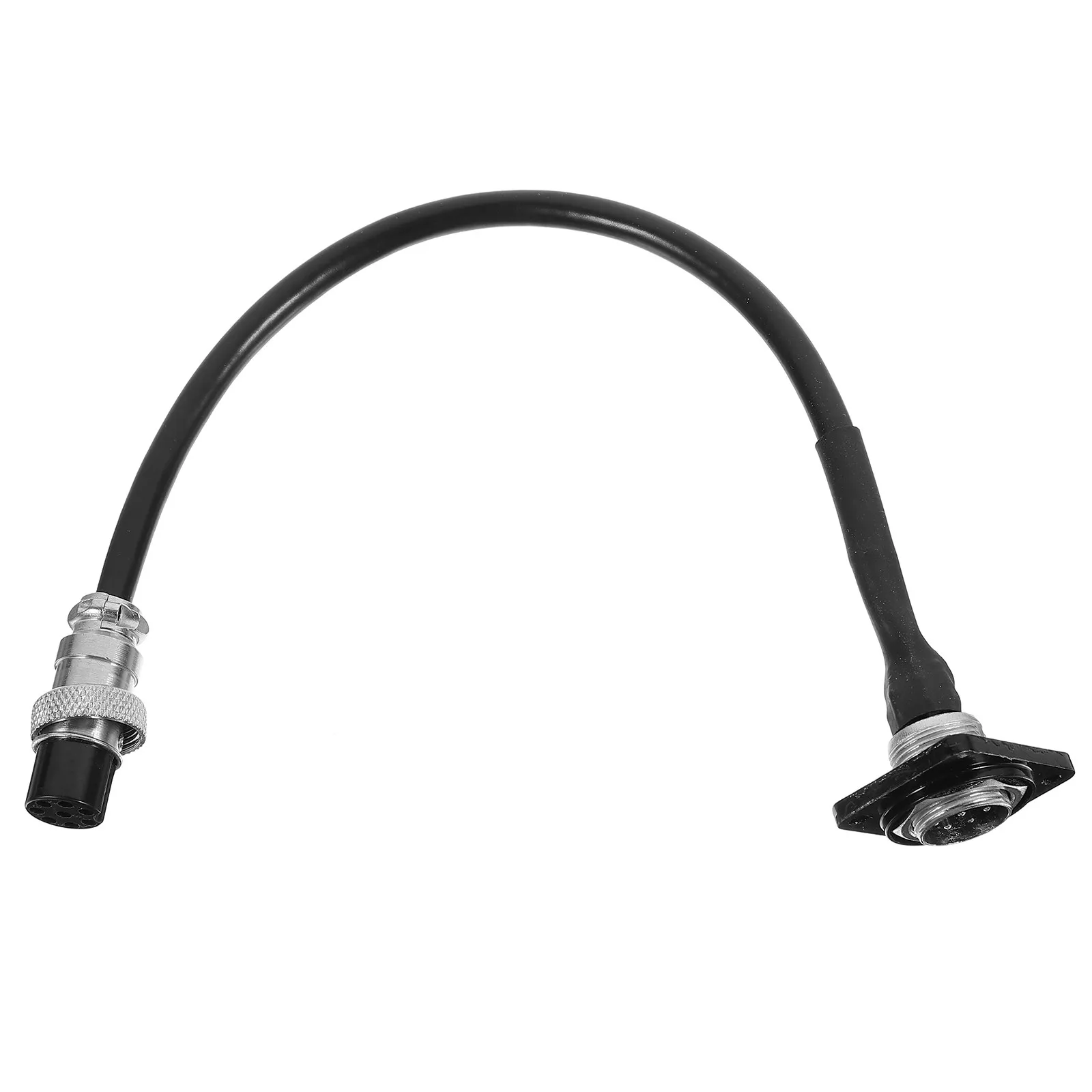

D-Type Round Hole Metal 8-Pin Conference Microphone Cable Male to Female Connector Audio Extension Cord for Office Meeting