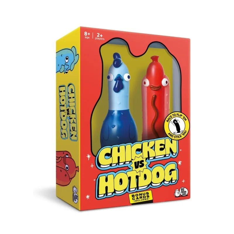 

Hot Games Chicken Vs Hotdog Board Game Flipped Fun Party Game Toys Children'S Fun Family Games Party Games Toys Christmas Gifts