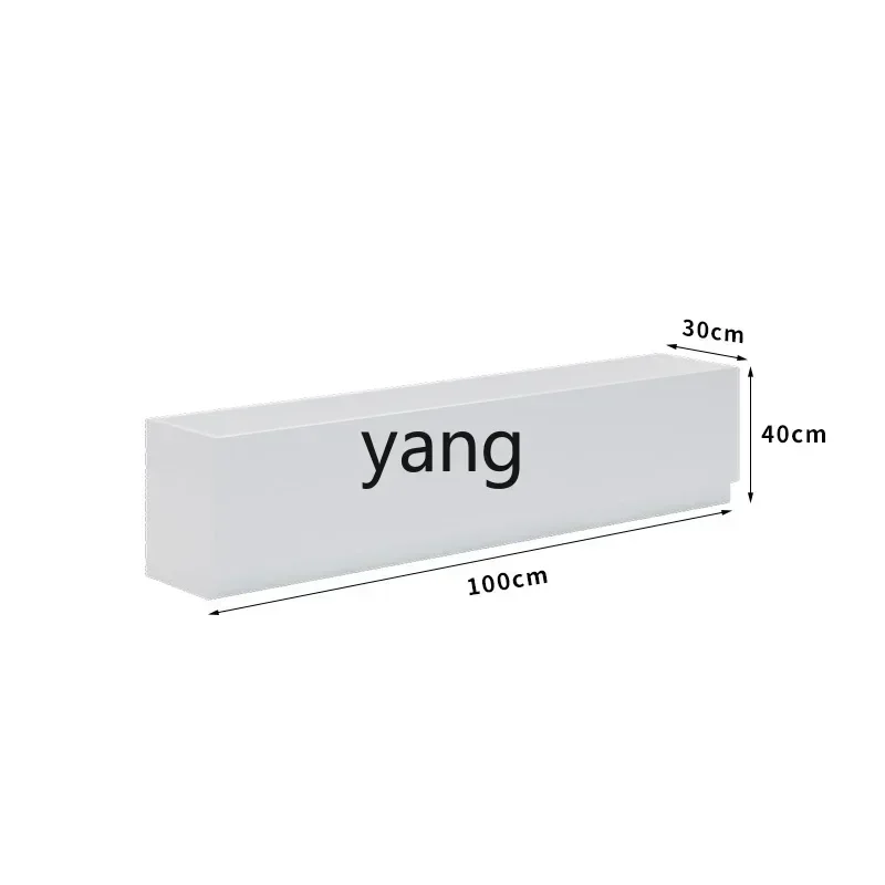 LH  outdoor green plant box flower box simple flower slot sales department commercial square partition fence