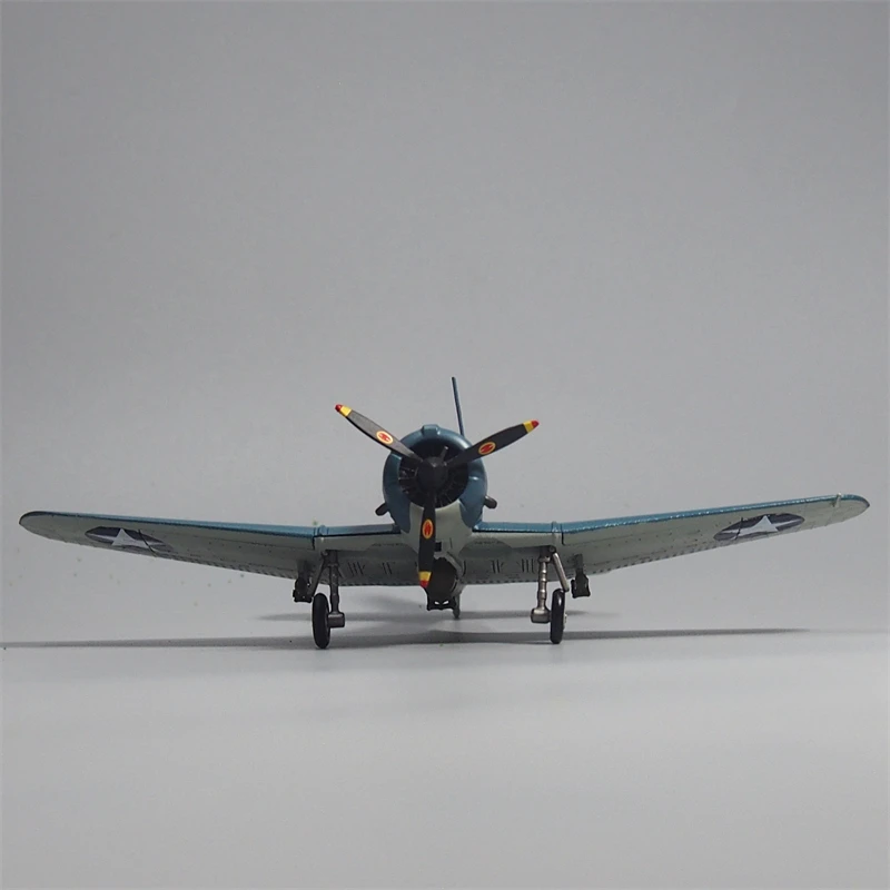 1:72 Scale Alloy Model Of The World War II SBD Dauntless Dive Bomber Simulates The Battle Of Midway Collecting Toy Gifts