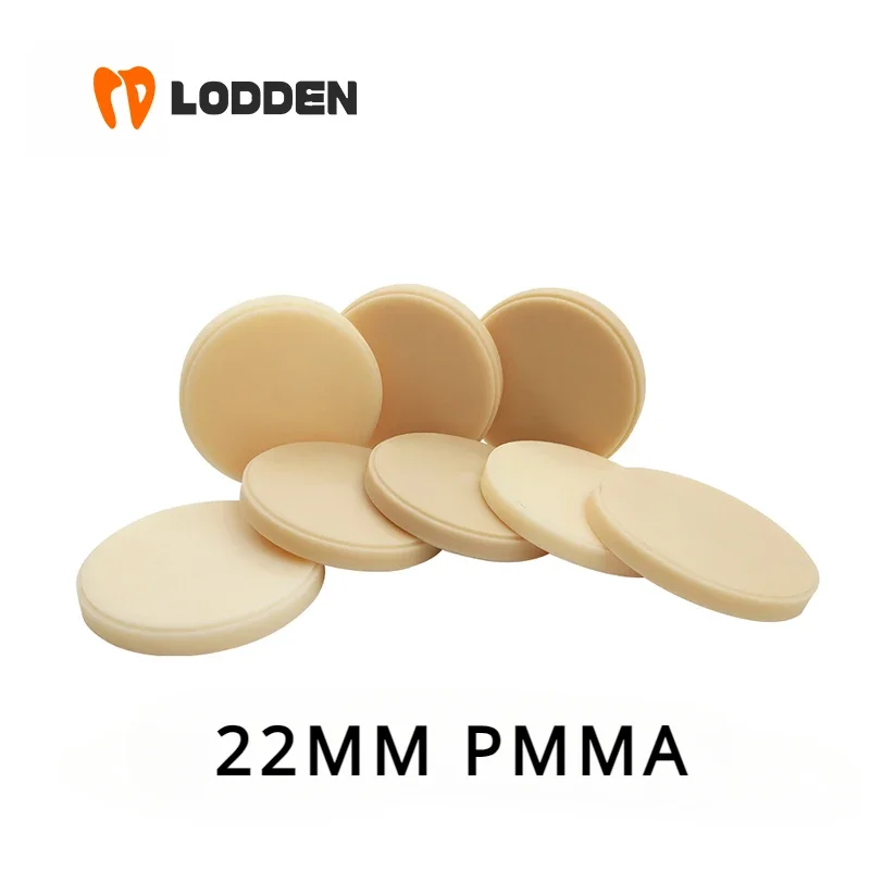 22MM Dental PMMA Monolayer For Dental Lab Materials Preshade Monochrome Resin Disc CAM/CAD VITA 16 Color 98mm Dentist Materials