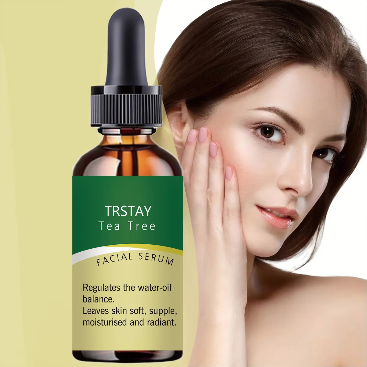 

Refreshing Soft Facial Care Serum, Long-Lasting Nourishment, Fast-Absorbing Daily Skin Care Essence