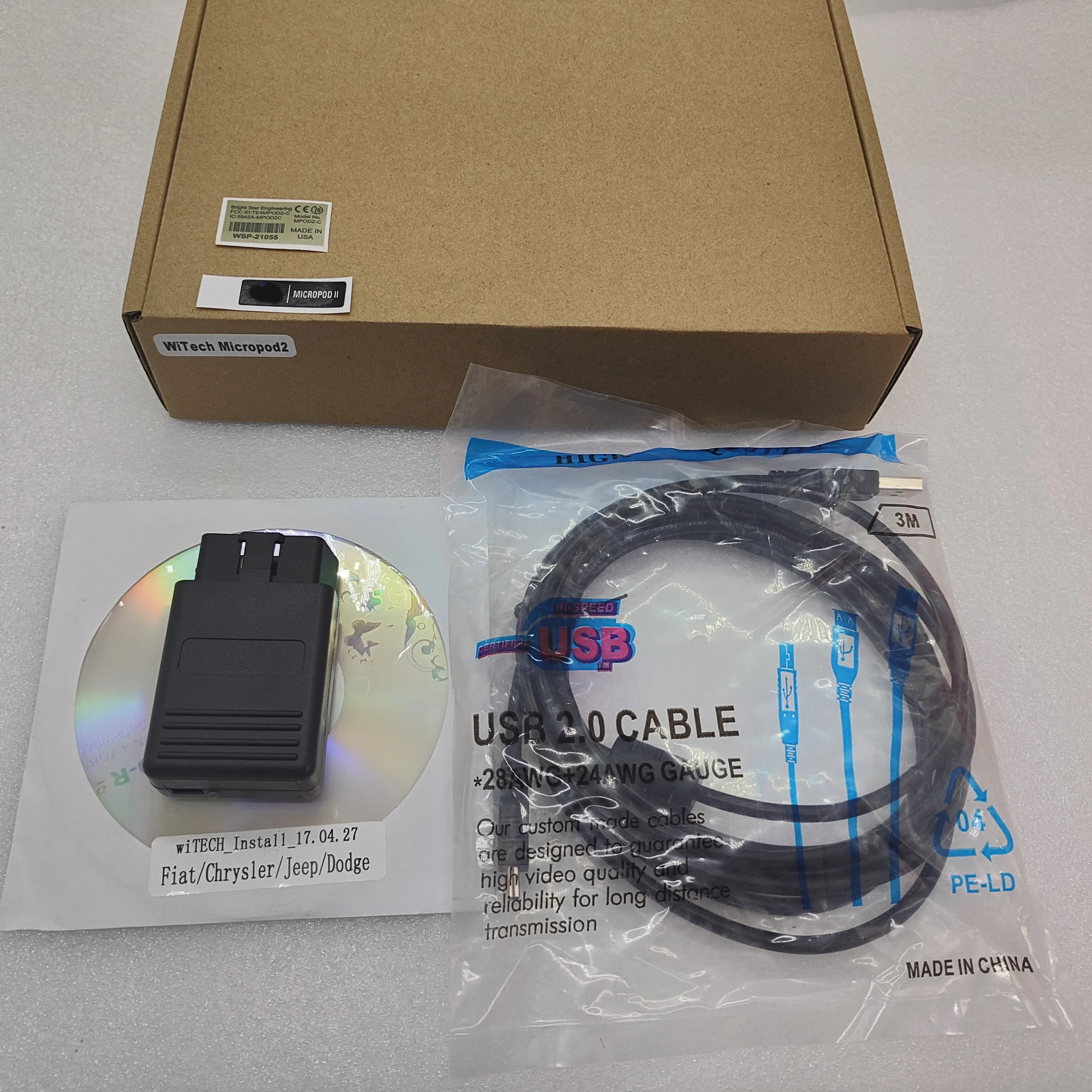 wiTech MicroPod2 for Chrysler / Dodge / Jeep / Fiat