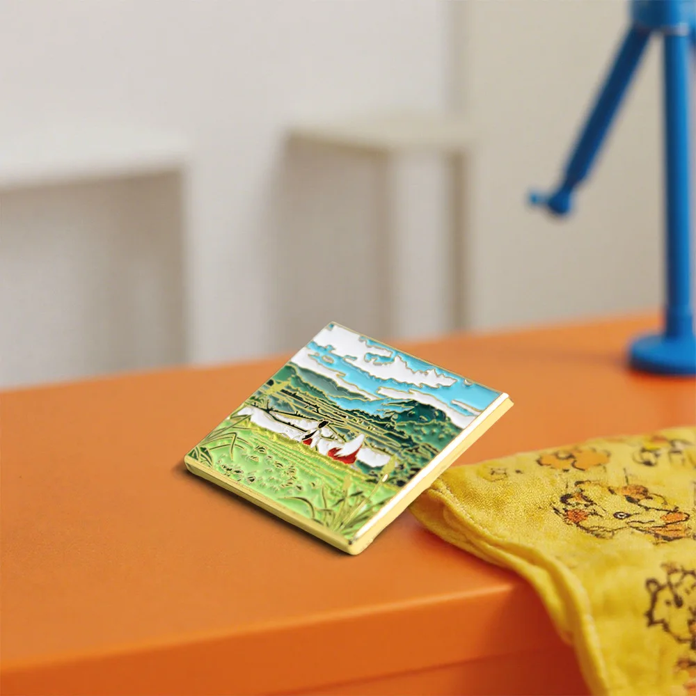 الكلاسيكية أنيمي الصلب المينا دبابيس التلبيب دبابيس لحقيبة الظهر النساء الرجال بروش للملابس حقيبة شارات مجوهرات اكسسوارات