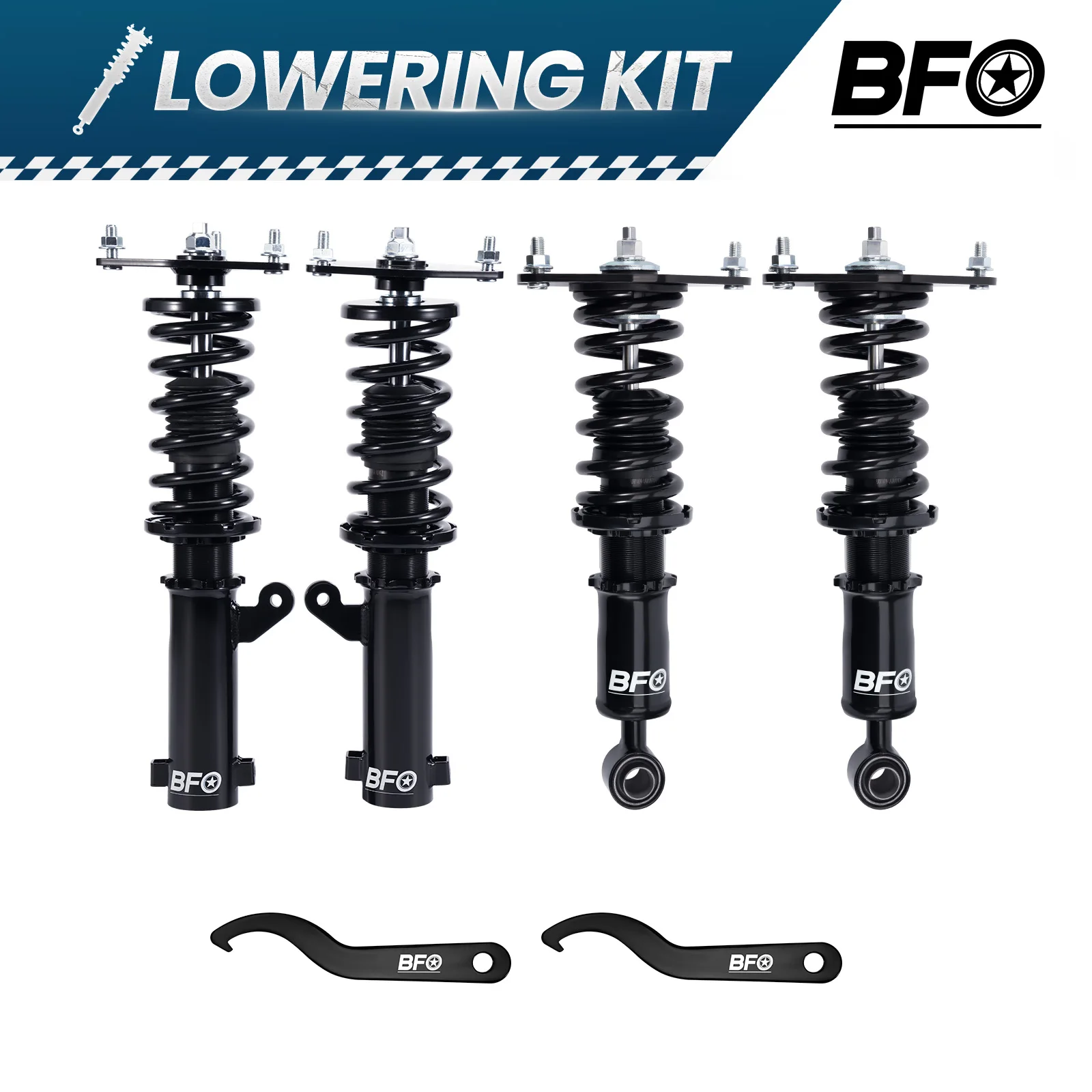 Complete coilover assemblies Adj. Height Strut Spring For Mitsubishi Eclipse 2006-2012