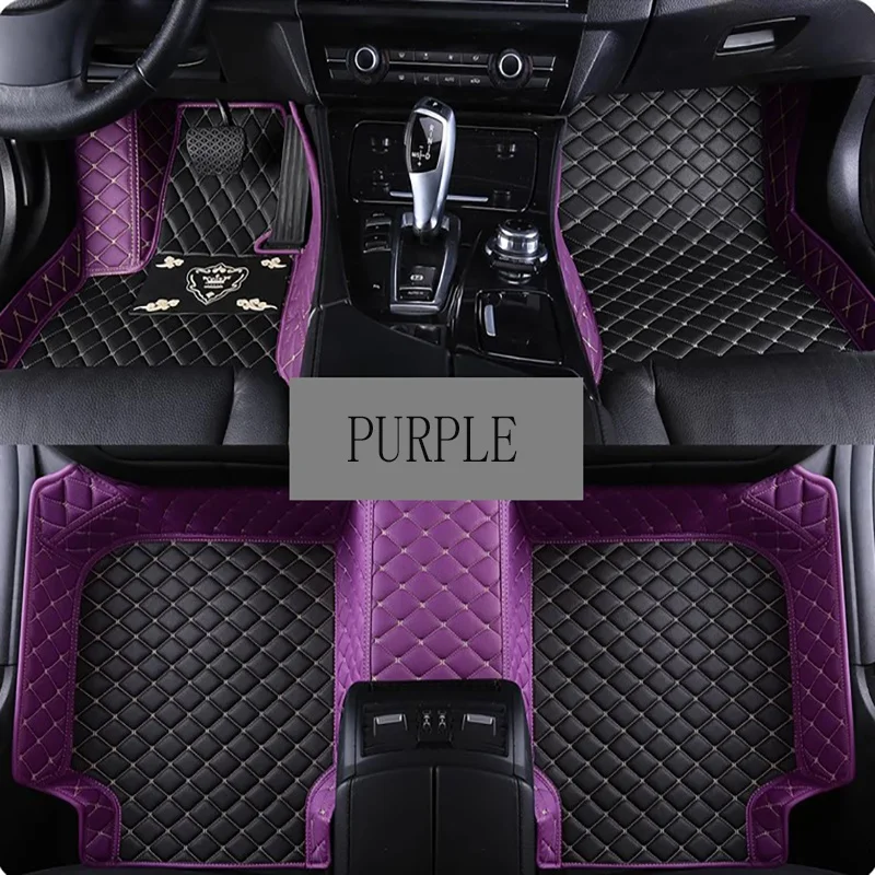3D PU-leather Waterproof Car Floor Mats - usage example