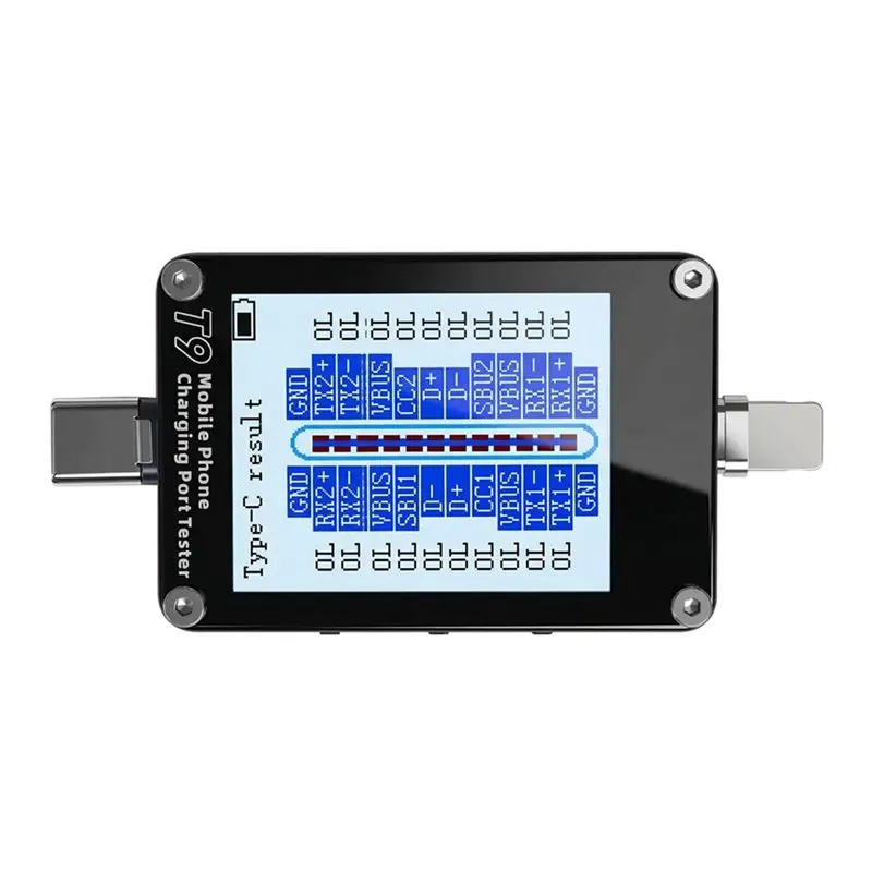 

AS95-T9 Intelligent Tail Plug Tester Mobile Phone Detection Automatic Lock Fault Point Mobile Phone Charging Port Tester