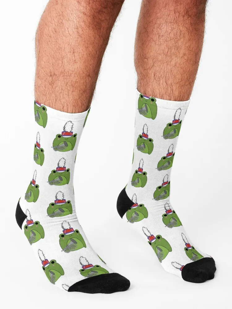 Marching Mellophone Froggie Socks Toe sports Men's essential shoes Men's Socks Luxury Women's