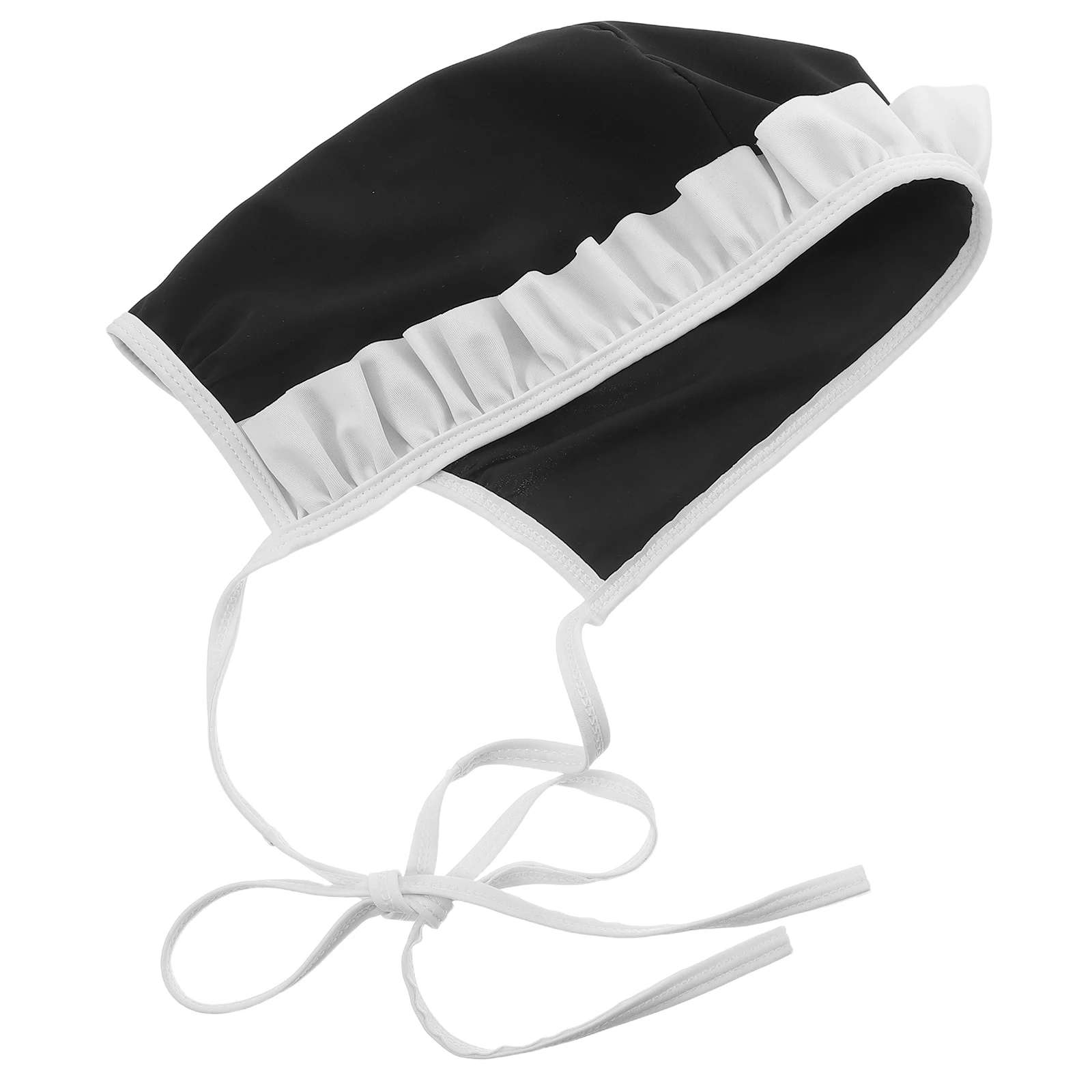 

Swimming Cap Women Large Size Oversized Fabric Hats Adjustable Brim Long Quick Drying Pool Accessories