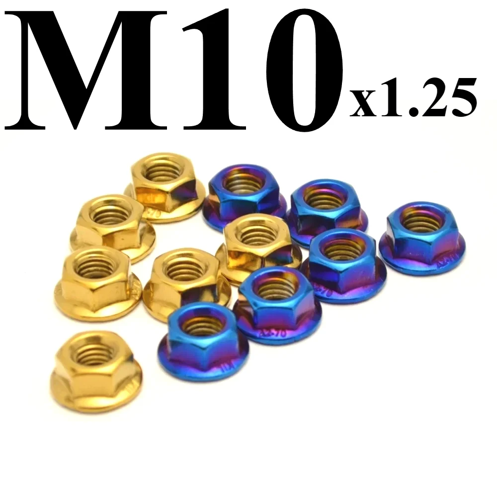 M10 * 1,25 6 шт. для Ducati 748 749 848 916 996 998 999 600SS 750SS 900SS задняя звездочка осей колеса гайки