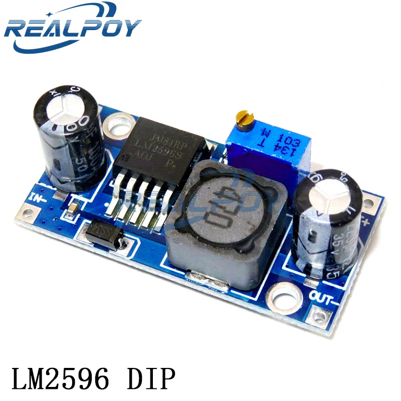 Lm2596 DC-DC Abwärts wandler modul 3a einstellbares Abwärts modul LM2596S-ADJ Spannungs regler 24V 12V 5V 3V lm2596s