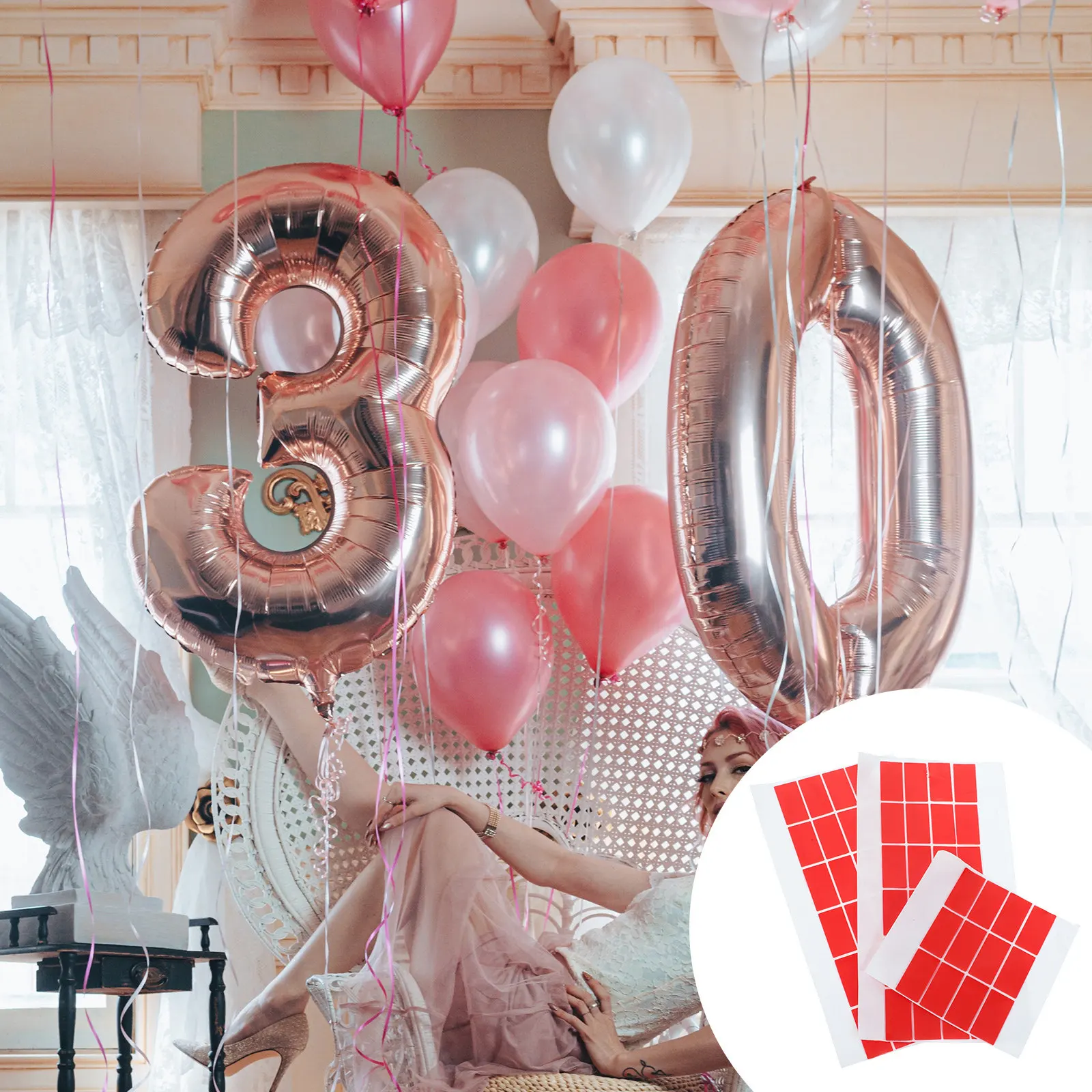 

60 шт. двусторонних клейких наклеек, прозрачная квадратная лента, высокоадгезивная, для приглашений, свечей, украшения автомобиля