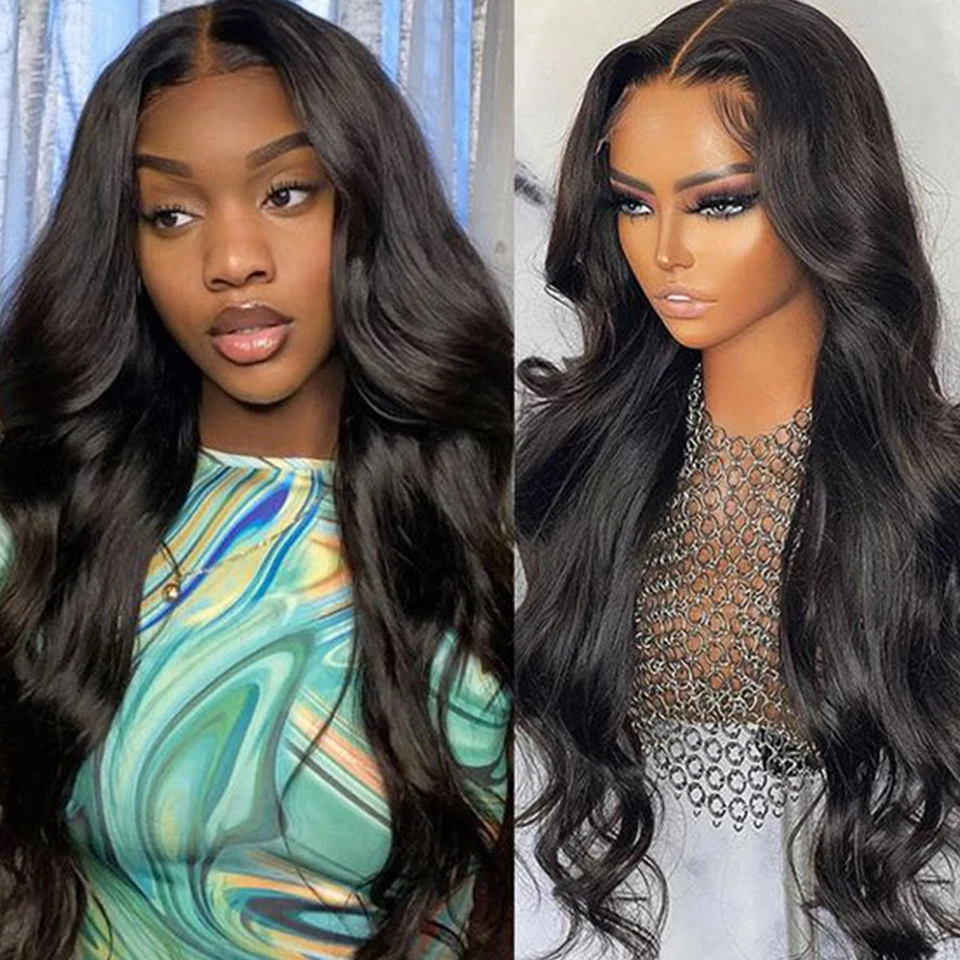 Sleek Body Wave Transparent Wear To Go 13*5*2 T Lace Wig Human Hair Wigs On Sale Clearance Brazilian Lace Front Wig For Women