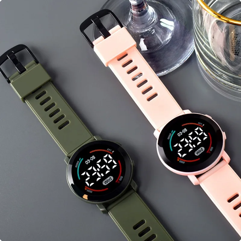 Couple Watches Fashion LED Digital Watch for Men Women Sport Silicone Casual Watch Electronic Clock New Boys Girls Student Clock