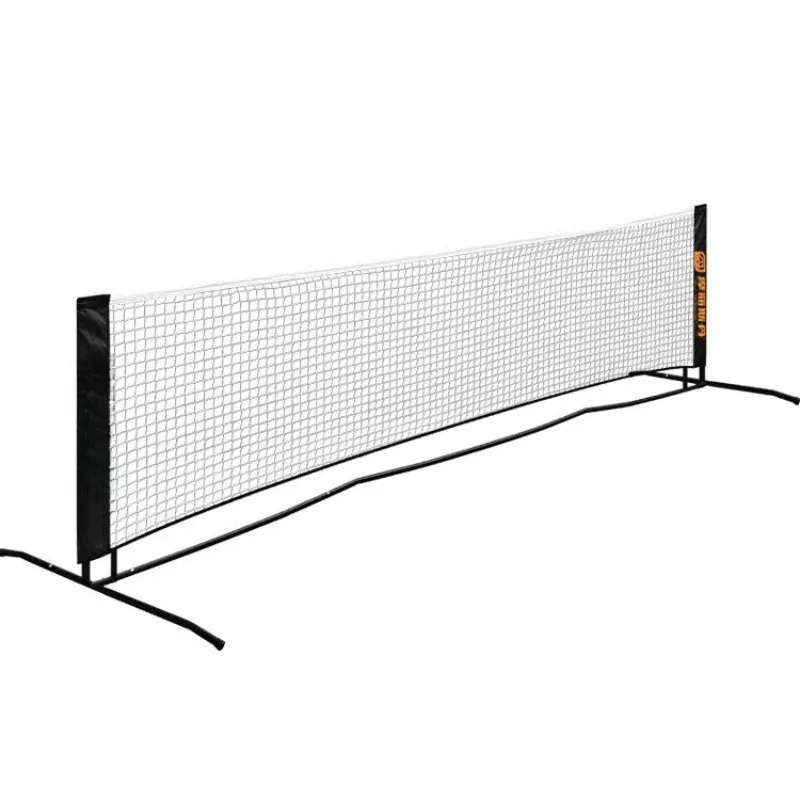 

Pickleball grid indoor outdoor pickleball tennis rack mobile grid half-court