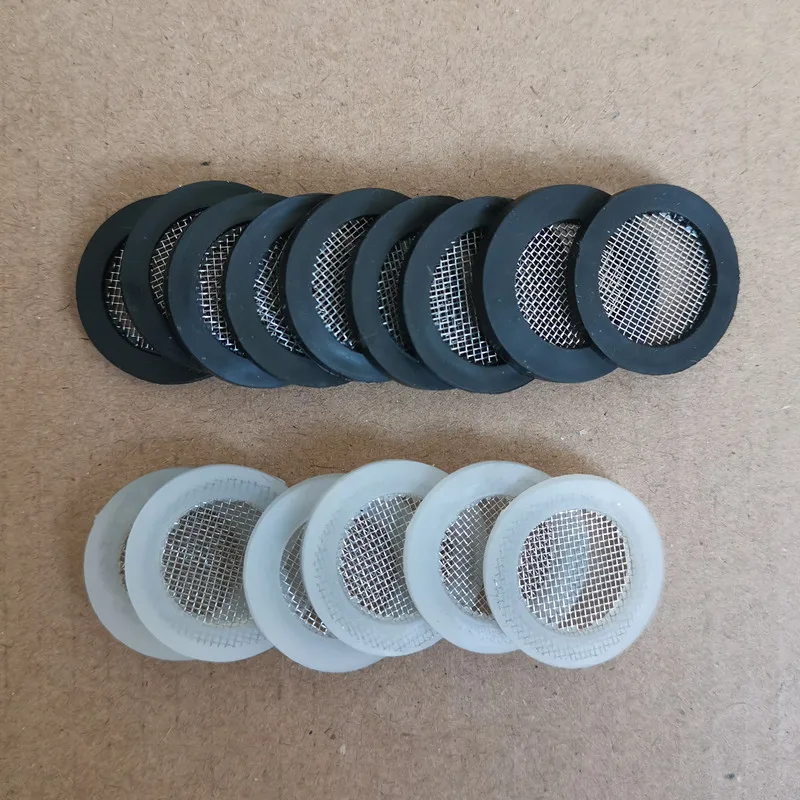 20-teiliges Filternetz-Dichtungsset 1/2'' 3/4'' Duschdichtung O-Ring Schlauchdichtung Flache Unterlegscheibe Gewindedichtung für Duschdüsenanschluss Armaturen-Dichtung – Detail 5
