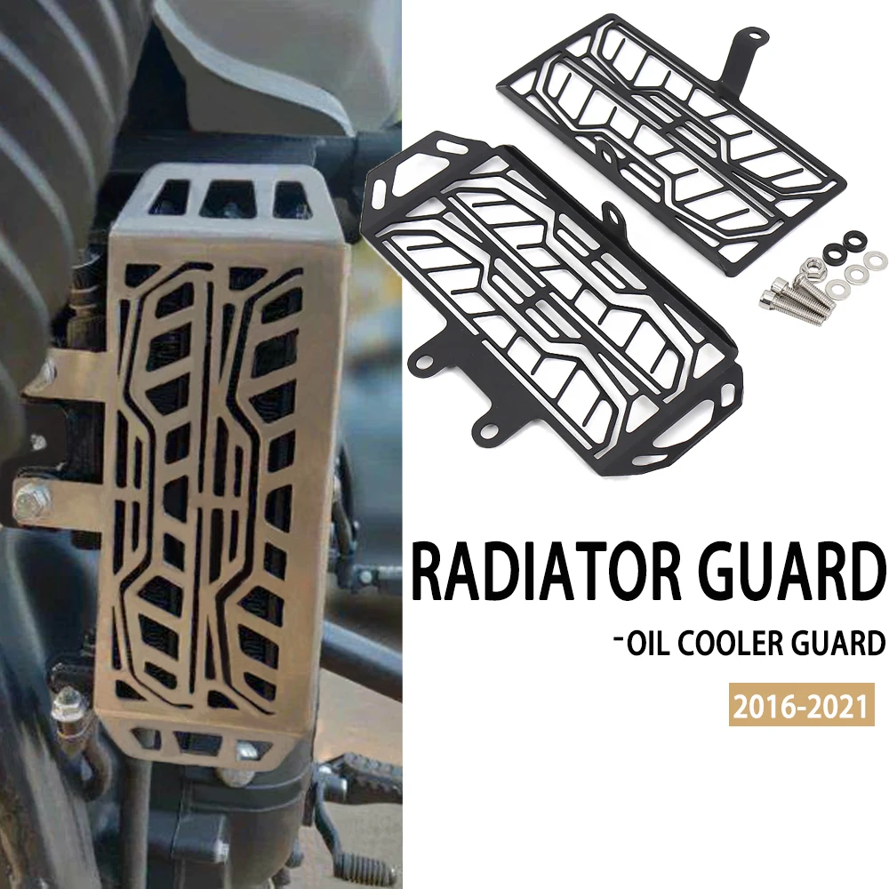 

2016 2017 2018 2019 2020 2021 New For Royal Enfield Himalayan Motorcycle Accessories Oil Cooler Guard Radiator Grille Guard