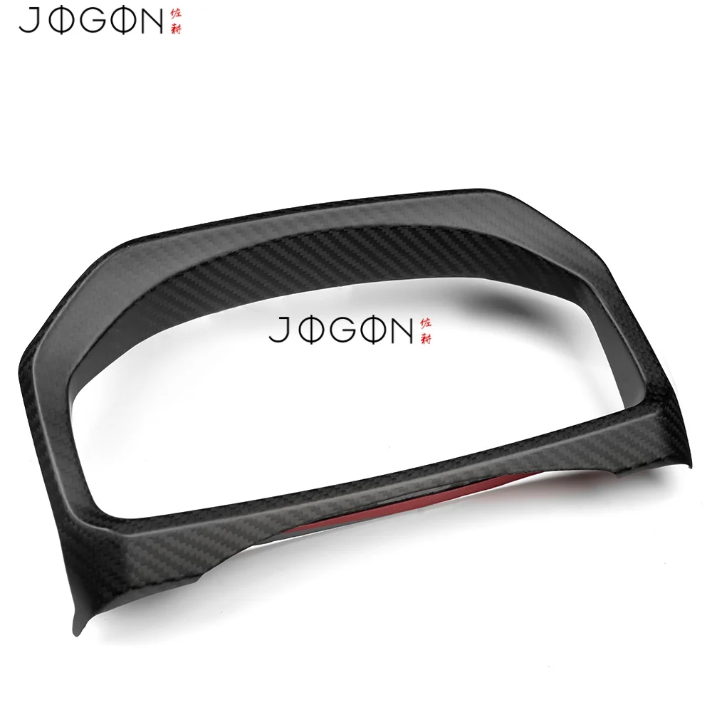 LHD Voor Toyota GR Yaris 2025 2026 Carbon Fiber Auto Interieur Centrale Instrumenten Snelheidsmeter Frame Gauge Cluster Paneel Afdekking Trim