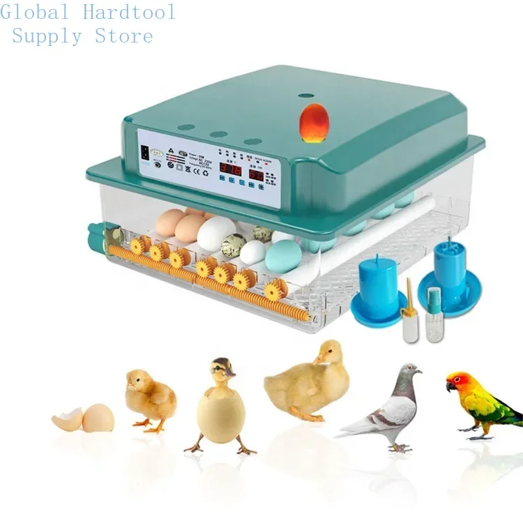 Newest Mini Chicken Egg Incubators for 36eggs Incubator Hatching Machine Full Automatic with Roller Tray
