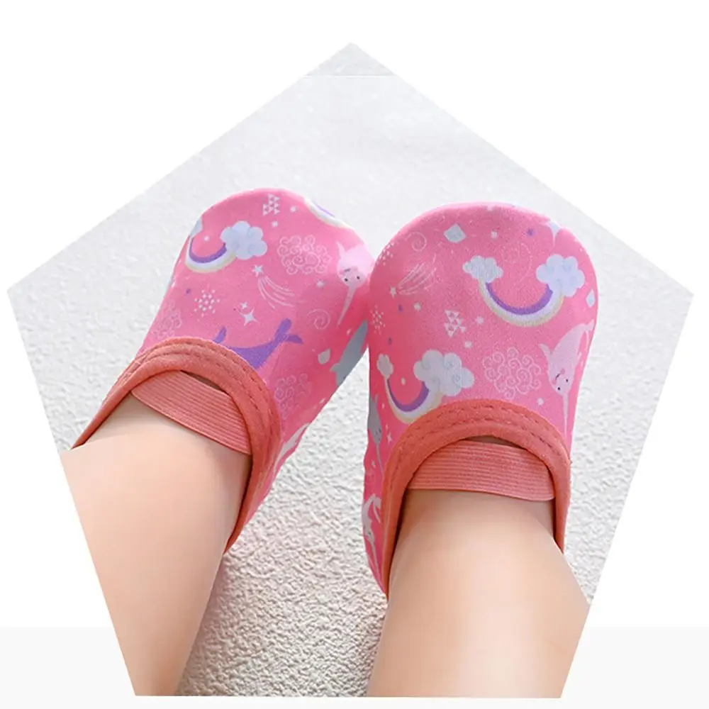 1Pair Trendy Non-slip Baby Floor Socks Soft Cute Indoor Socks Colorful High-Quality Toddler Shoes for Boys and Girls