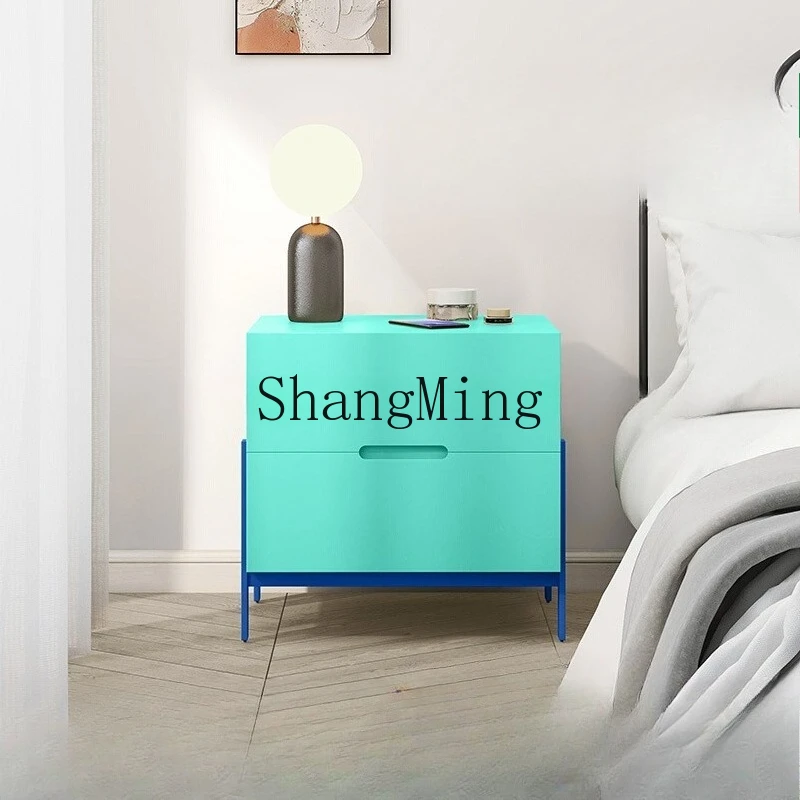 

LXY Modern Simple Bedside Locker Creative Bedroom Storage Cabinet