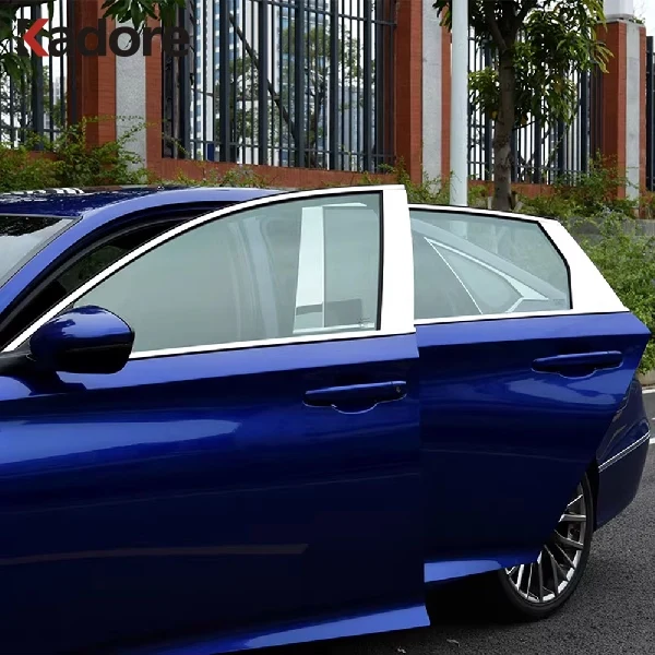 For Honda Accord 2018 2019 2020 2021 2022 Stainless Steel Window Center Pillar Posts Sills Cover Molding Trim Car Accessories view 4
