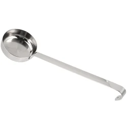 Stainless Steel Pizza Sauce Spoon Sauce Spread Ladle Kitchen Measuring Ladle Metal Soup Spoon Baking Spread Spoon