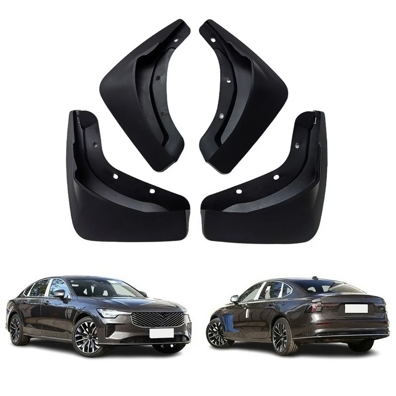 

For Volvo S90 2025 2026 Car Fender Mudguard Mud Flaps Front Rear Fender Splash Guards Exterior Modification Accessories