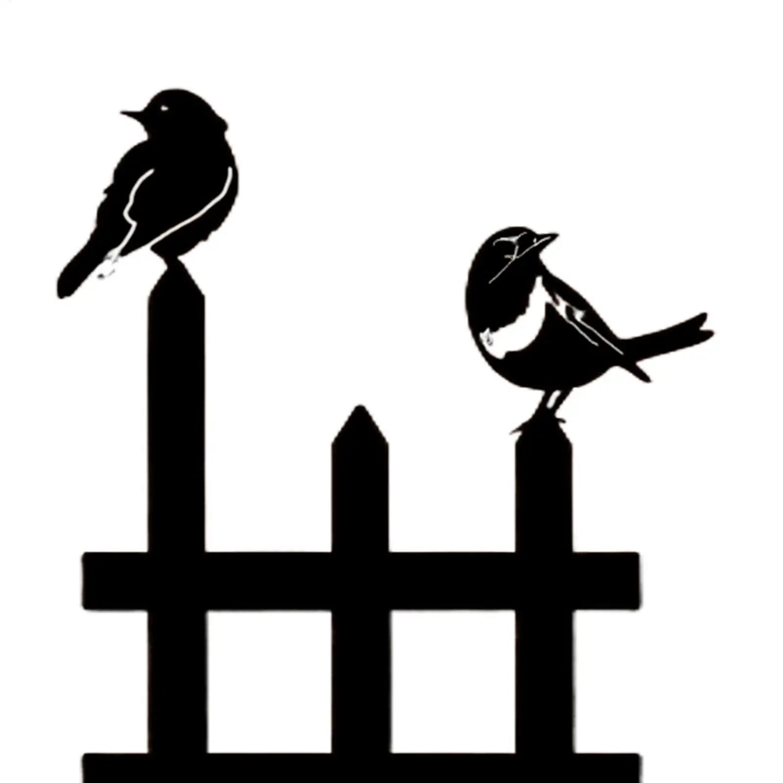 

Garden Fence Border 3 Pieces Ground Bird Design Stake Barrier Ground Insert Fence For Garden Landscape Backyard Lawn Patio Deck