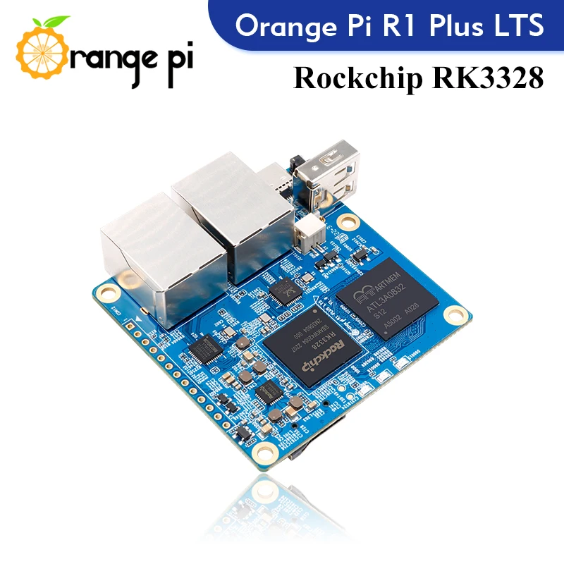 Orange Pi R1 Plus LTS 1 GB RAM Rockchip RK3328 Single Board Computer Run Android 9 Ubuntu Debian OS Entwicklungsboard