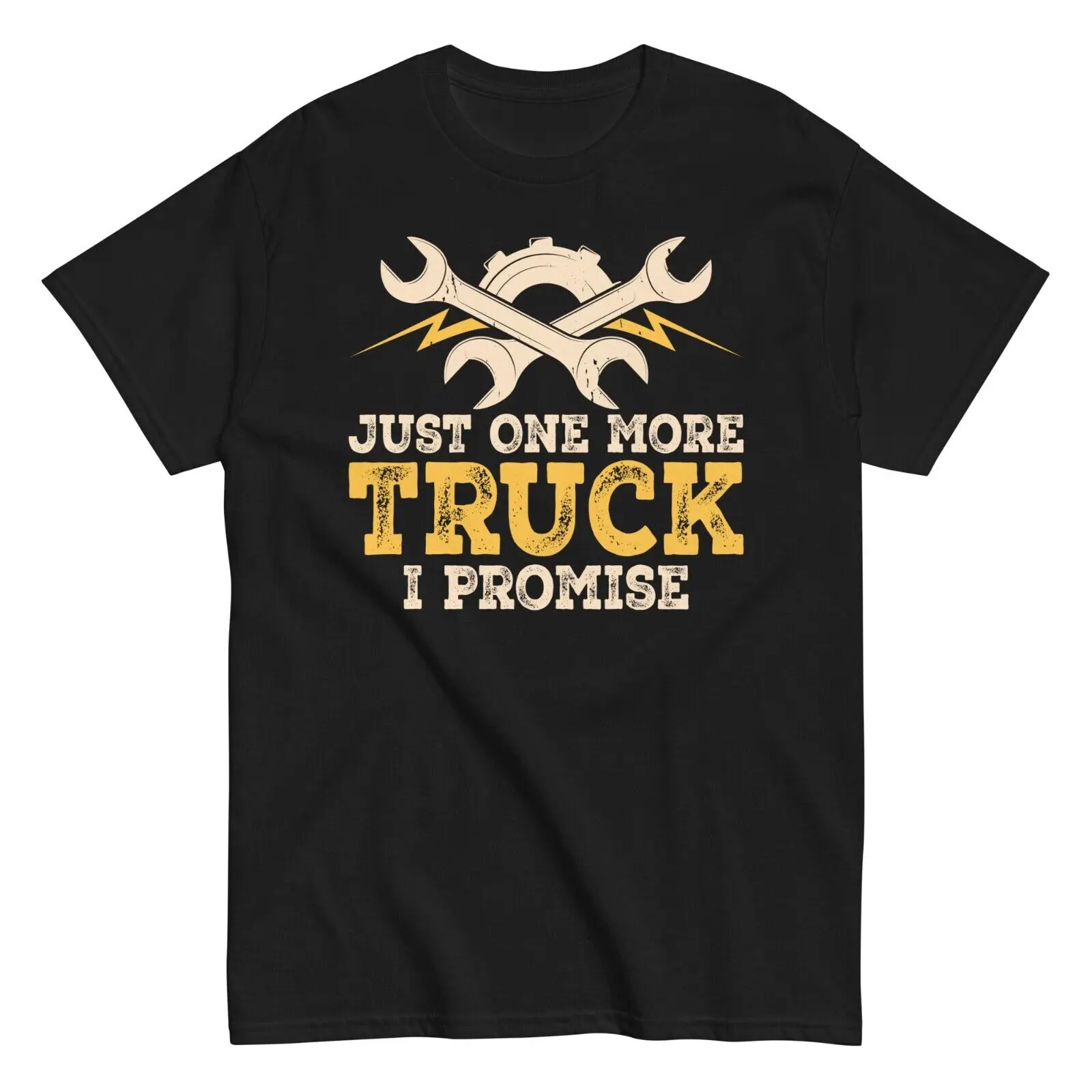 Truck Mechanic Heavy-Duty T-Shirt Just One More Truck Funny Tee