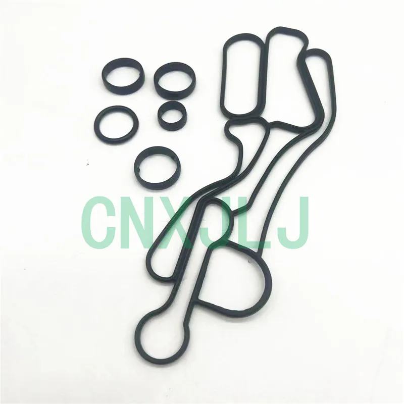 LR061969 LR040738 LR013149  For Range Rover Sport FOR Discovery 4 TDV6 3.0T LR4 Engine Oil Cooler Gasket Seal repair O\'RING