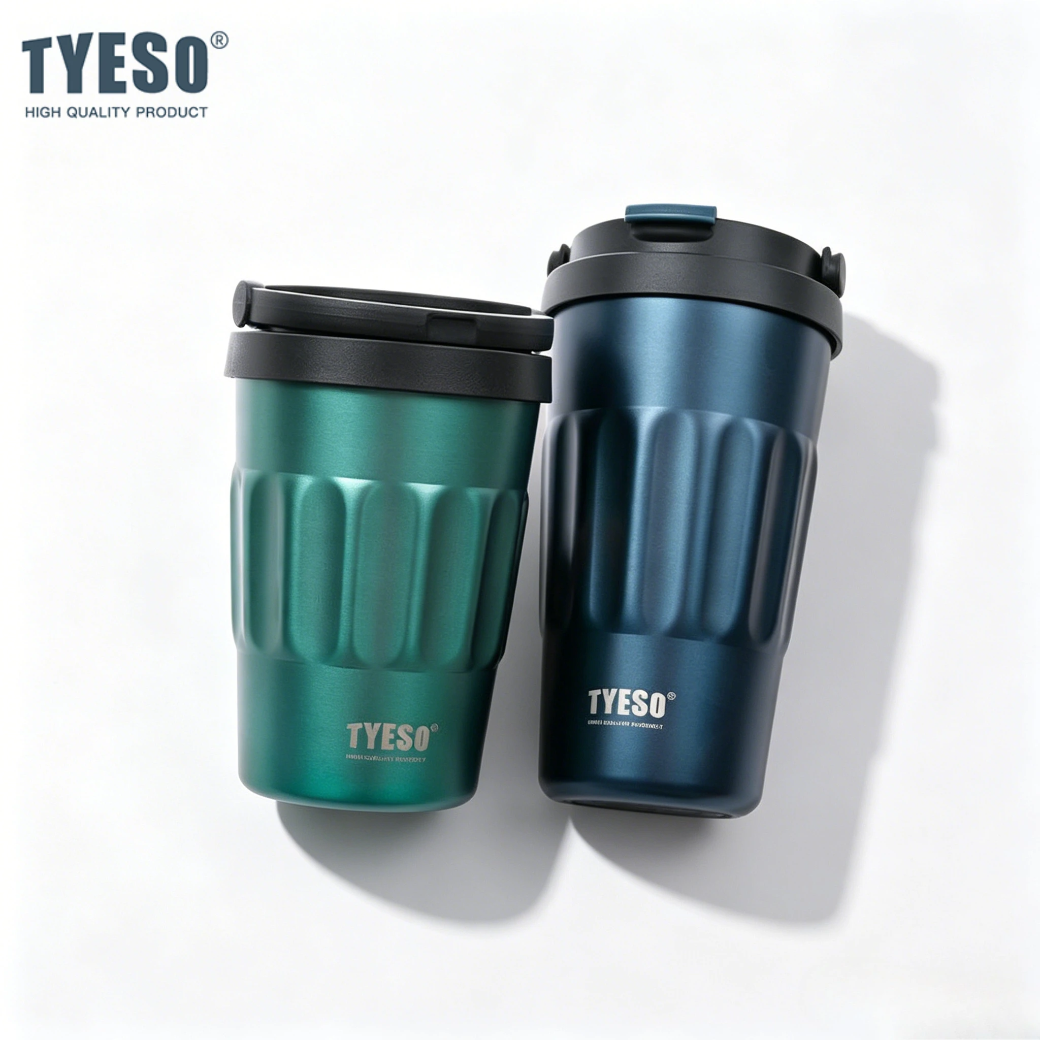 French Press Glass - Tyeso 400ML/500ml Vintage Vakumlu Termoslar Yalıtımlı