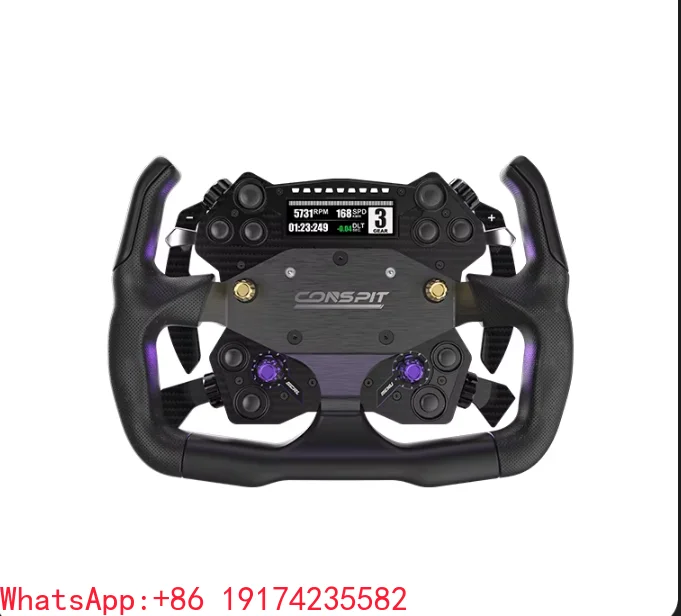 Conspit H.ao Hub All-carbon Fiber Open Racing Simulator Direct Drive Gaming Steering Wheel -