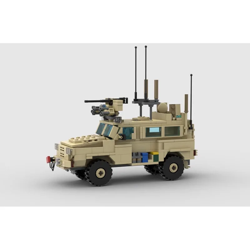 New in RG-31 Mk.5E Cat.1 4x4 RG-33L Cat.2 MRAP Tank Model Building Block Set Educational Toys For Kid XMAS Birthday Gift